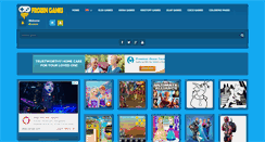Desktop Screenshot of frozengames.org